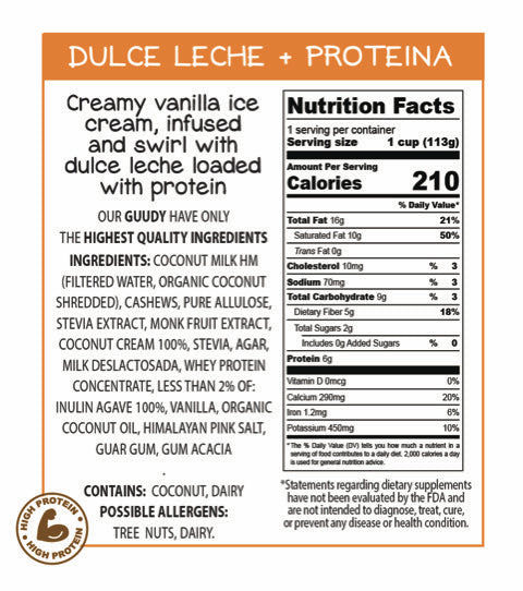 4 oz Dulce Leche + Protein