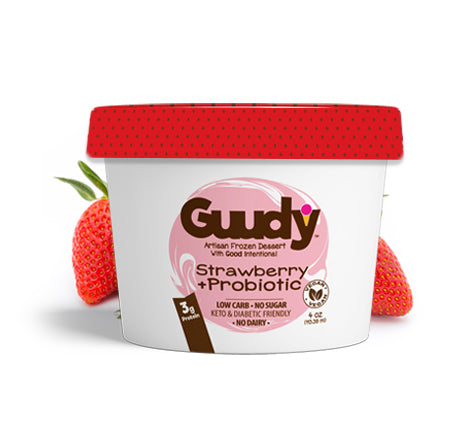 4 oz Strawberry + Probiotic