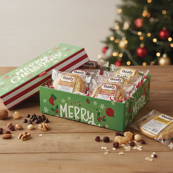XMAS BOX MINI 8 COLLAGEN cookies – Guudy Ice Cream