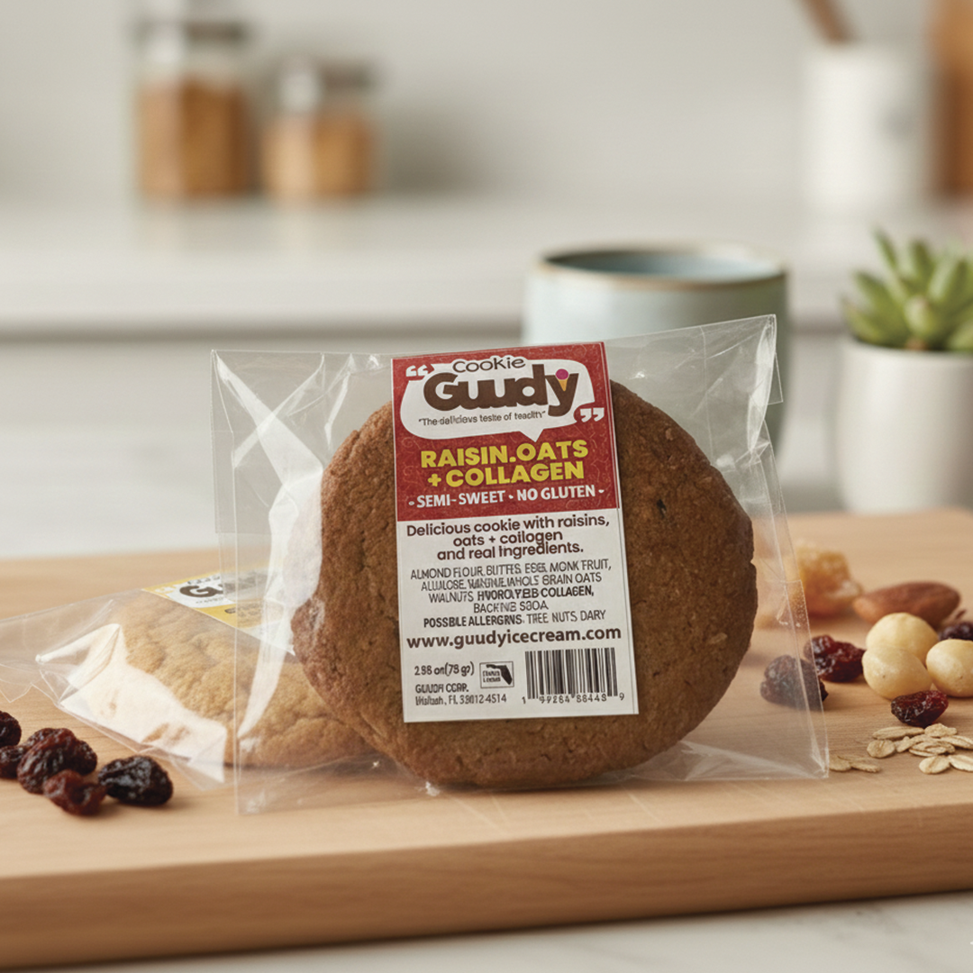 RAISIN.OATS + COLLAGEN COOKIES